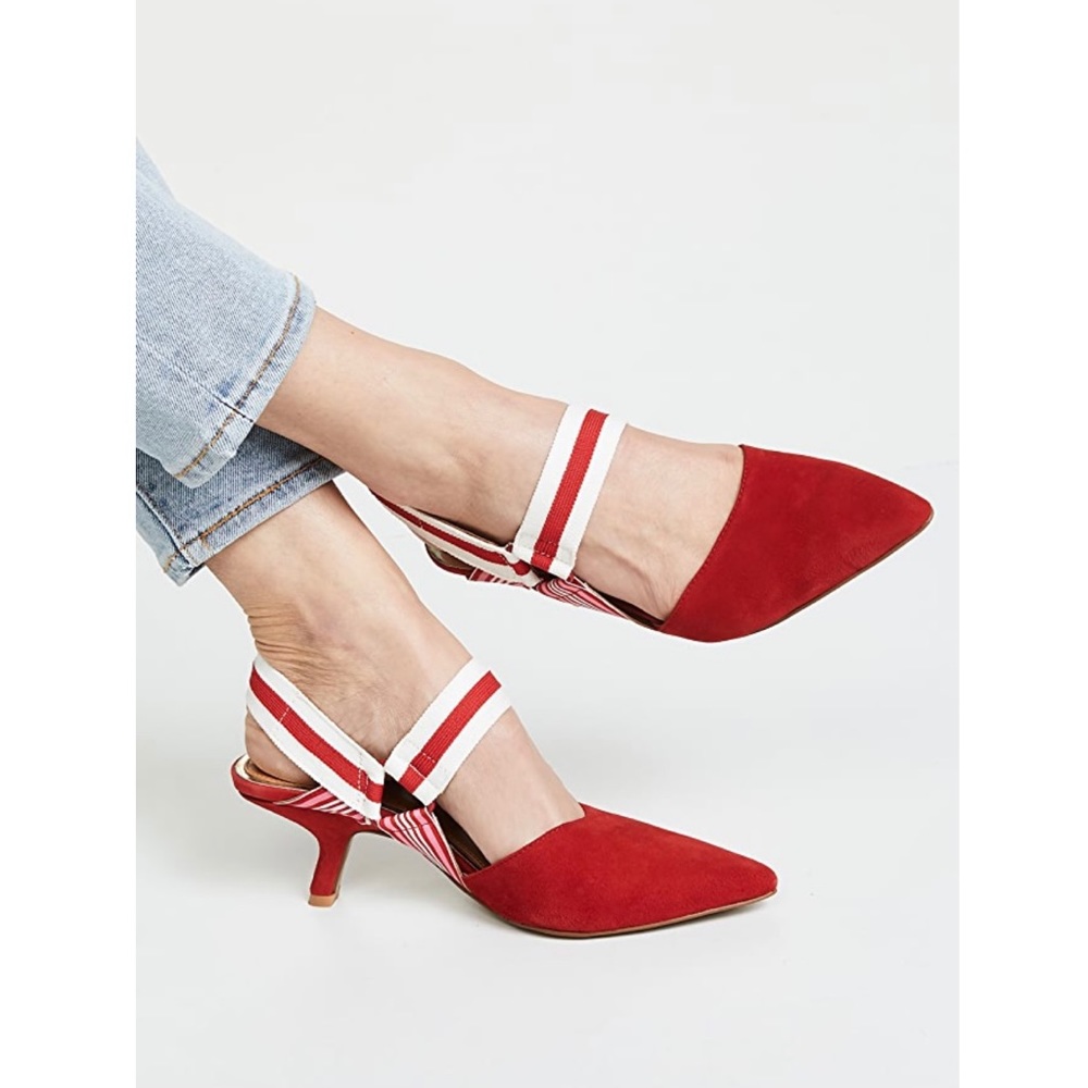 Jaggar active slingback pumps 35